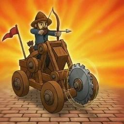Biểu tượng Rogue Wheel: Catapult Thrower